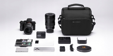 Фотосумка-слінг K&F Concept Camera Sling Bag, 5 л — чорна