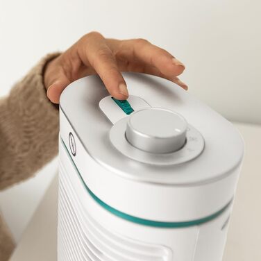 Обігрівач Cecotec ReadyWarm 1550 Max Ceramic Rotate - керамічний, 1500 Вт, білий, з обертанням, термостатом та 3 режимами