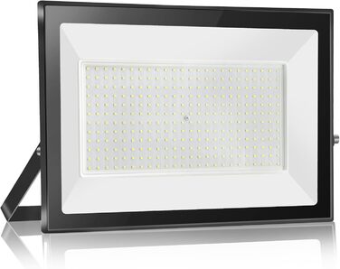 300W LED Floodlight Outdoor, IP65 Waterproof Outdoor Floodlight LED Spot 30000LM Spotlight Floodlight, Outdoor Floodlight for Backyard, Garden, Workshop, Yard, Driveway, Doors, Garage, Hallway