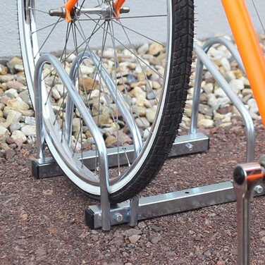 Relaxdays Bicycle Stand 2x Floor & Wall Mounting