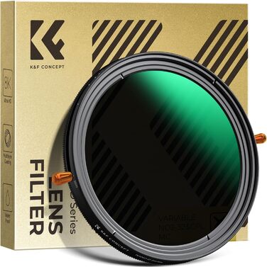 Фільтр K&F Concept Nano-D Serie 82mm 2-в-1: ND та CPL (Поляризаційний)