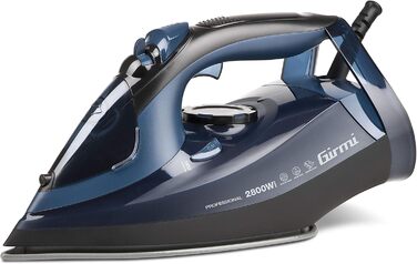 Праска Girmi ST6204 з парою, 2800W, 380мл резервуар, підошва INOX, самоочищення, термостат, вертикальне прасування
