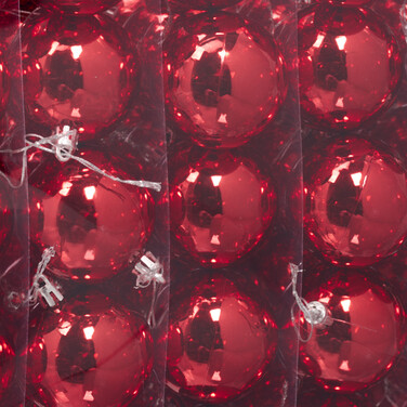 Relaxdays Set of 100 Christmas Baubles