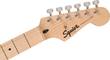 Squier Sonic Stratocaster: електрогітара в комплекті з підсилювачем Fender Frontman 10G, чорний, кленова накладка, Gig Bag, Fender Play (2-Farben Sunburst)