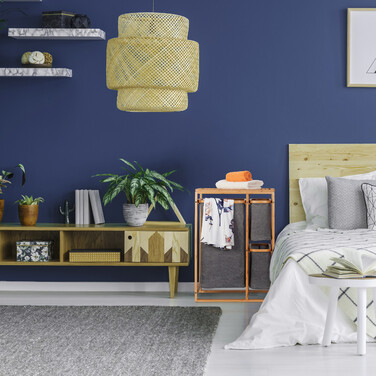 Relaxdays Laundry Basket Shelf Bamboo