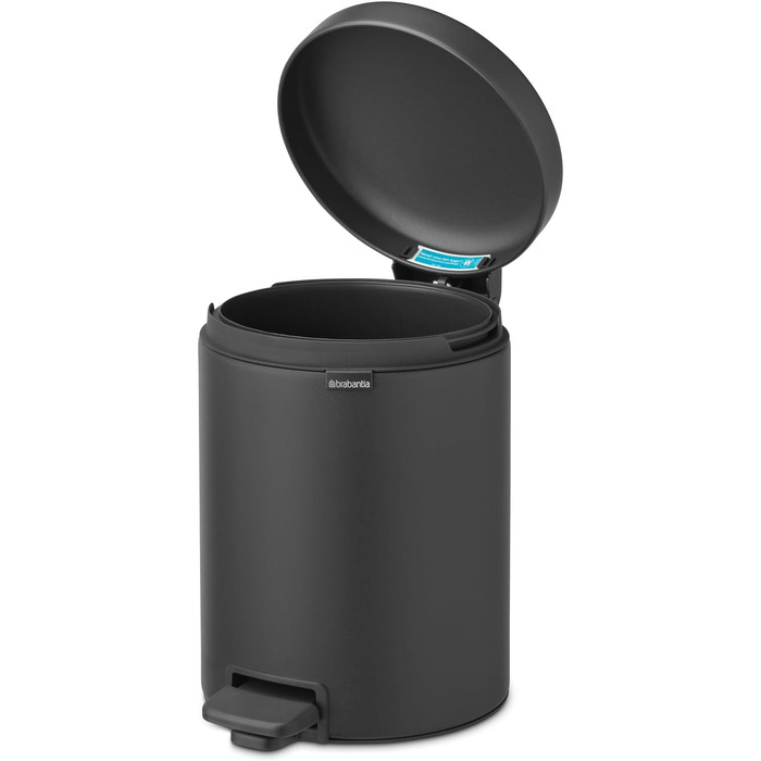 Відро Brabantia Treteimer 30L з внутрішнім відром, чорний матовий, 27x21x29 см