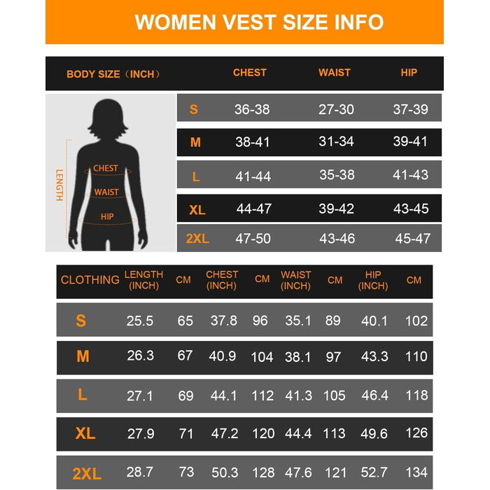Тепла флісова жилетка з підігрівом для жінок Telguua з акумулятором 5V 10000mAh, 6 зон нагріву, 3 рівні температури, для кемпінгу, походів, сноубордингу, катання на лижах, чорна