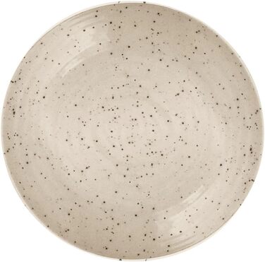 Набір посуду Sango Siterra (16 предметів) з кераміки: тарілки та миски, багатокольоровий