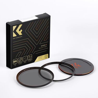 CPL фільтр K&F Concept 77mm: кругла поляризаційна фільтр з магнітним кріпленням, HD скло з Nano-Xcel покриттям