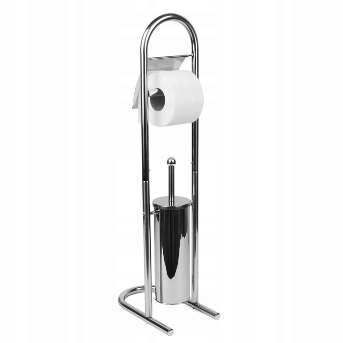 Набір аксесуарів для ванної кімнати Artgos, нержавіюча сталь, сірий глянцевий