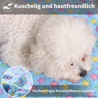 М'яка ковдра для собак та котів Demigeat, 3 шт. - тепла, миюча, для літа та весни, велика зірка