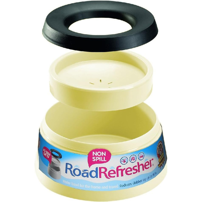 Поїлка для собак Road Refresher, велика, 1 шт. (кремовий)