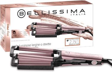 Випрямляч для волосся Imetec Bellissima My Pro Beach Waves GT20 - для створення хвиль та локонів, 100 г, 3 температурні режими