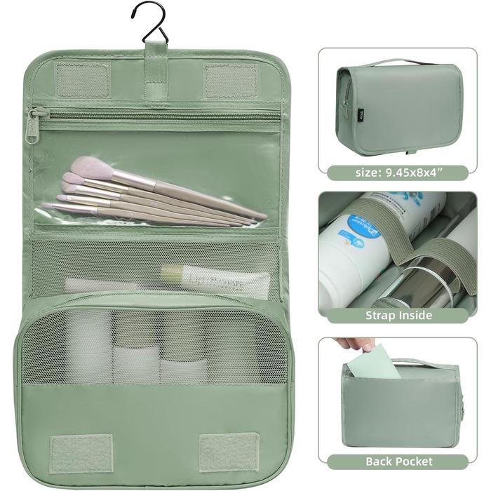 Набір органайзерів для подорожей BAGAIL (10 шт.) різних розмірів – Matcha Green