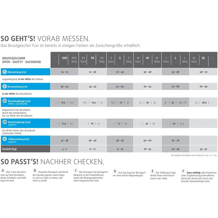 Шлейка для собак Anny-X Brustgeschirr Fun чорного кольору, розмір XL-короткий (обхват грудей 78-96 см)