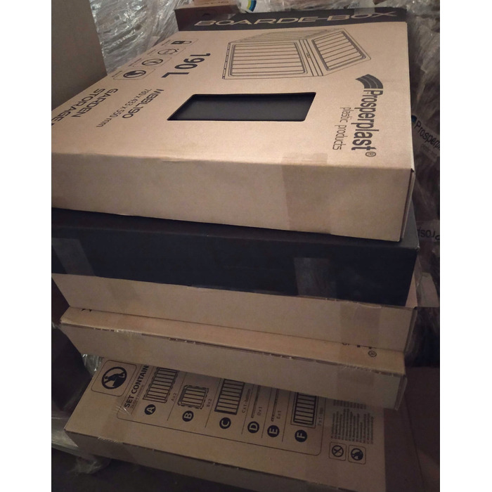 Садова скриня Prosperplast BoardeBox, 190 л, коричнева