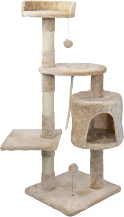 Дряпальня для котів Mobiclinic® Pets Silvestre, середня, сіро-бежева