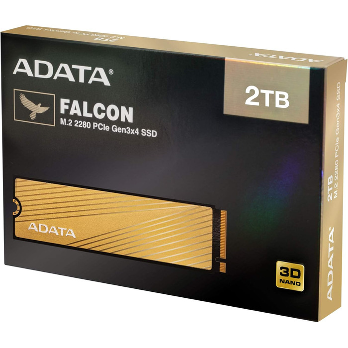 SSD ADATA FALCON PCIe Gen3x4 M.2 2280 1TB - Швидкий накопичувач