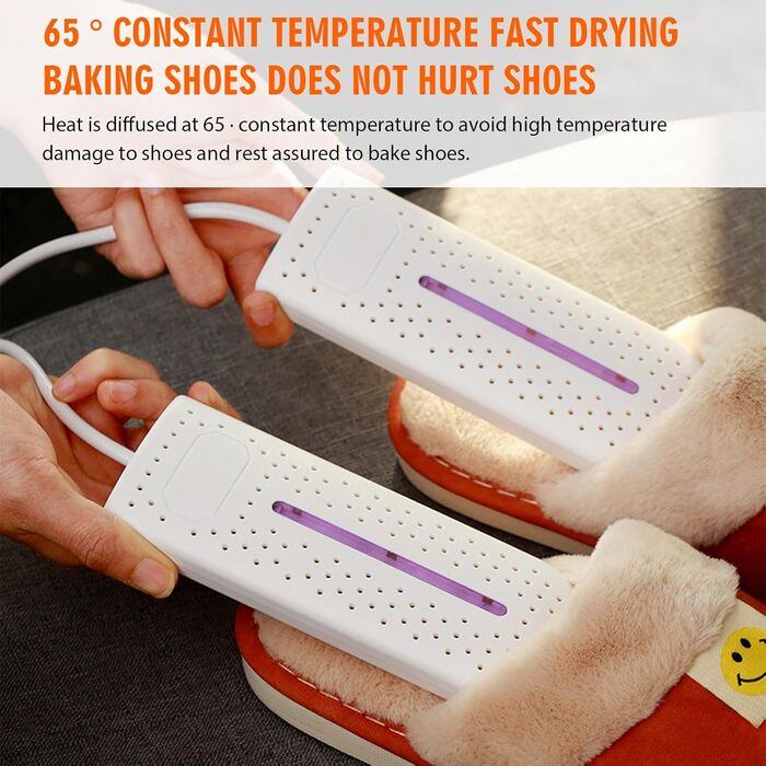 Електричний сушильник для взуття, портативний, 360° сушіння, сушильник для черевиків, антибактеріальний, для гірськолижного взуття, кросівок, шкарпеток, футбольних чобіт