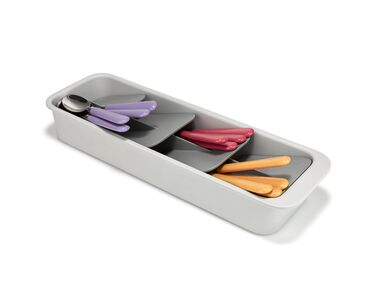 Органайзер для столових приборів Joseph Joseph DrawerStore з ніжницями, розширюваний, з переробленого пластику