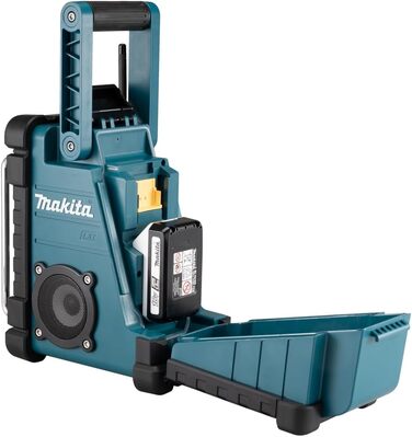 Радіо для будівельного майданчика Makita DMR112 з DAB+ та Bluetooth (7,2 В - 18 В, без акумулятора, без зарядного пристрою)