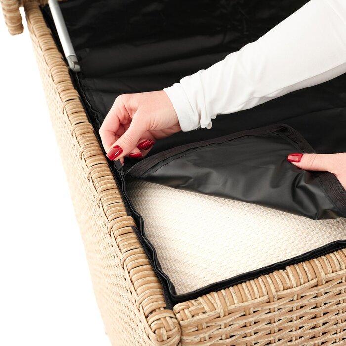 Садовий бокс для зберігання Volio Varise, 146x93x84 см, 740 л, бежевий