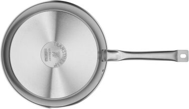 Сковорода WMF Gourmet Plus 28 см, нержавіюча сталь, індукція, матова, для всіх плит, духовка до 250°C