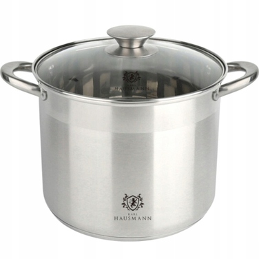 Висока каструля зі сталі Karl Hausmann SOLID, 19 л, нержавіюча сталь