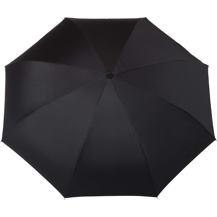 Складаний парасолька Inbrella Reverse-Close (чорний/сірий)