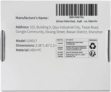 Набір інструментів для ремонту iPhone, Airpod, телефону, ноутбука: JiaTeums, USB Type-C, Lightning, чорний/білий