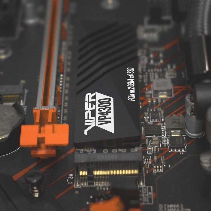 SSD Patriot Viper VP4300 2TB PCIe Gen4 x4 NVMe M.2 - до 7400 МБ/с читання, 6800 МБ/с запис