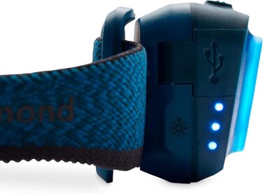 Ліхтар налобний Black Diamond Spot 400-R, графіт, універсальний розмір, акумуляторний, для туризму та кемпінгу
