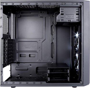 Корпус ПК Fractal Design Focus G Black Window - чорний, Midi Tower для ігрового ПК