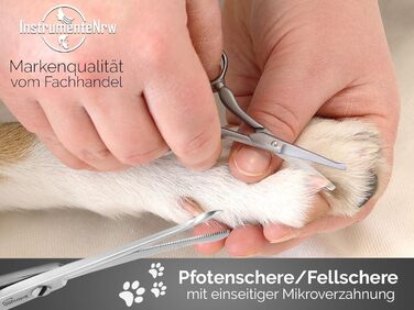 Ножиці для грумінгу собак, ножиці для стрижки шерсті собак з мікро-зубчиками, нержавіюча сталь, Solingen