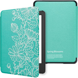 Чохол для Kindle 6' (11-го покоління) 2024/2022 (C2V2L3) з авто-вимиканням, PU шкіра, захисний чохол Löwenzahn (Мандала)