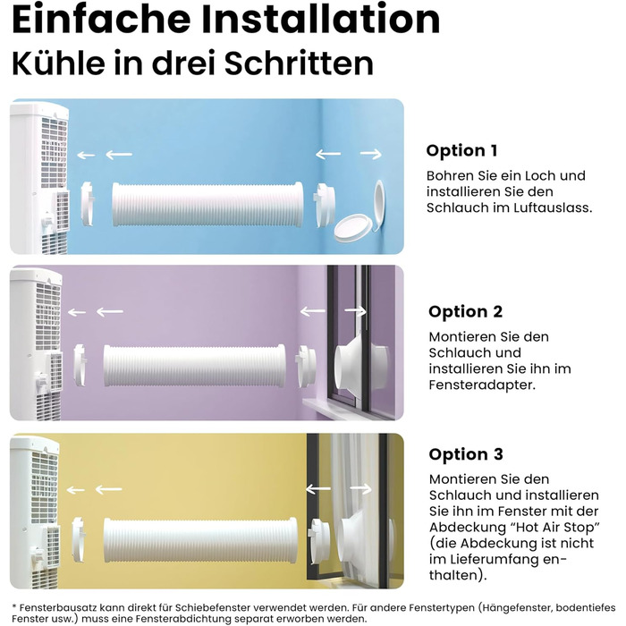 Мобільний кондиціонер Comfee Breezy Cool Pro 2.0 (7000 BTU, 2kW) з Wi-Fi, охолодження, вентиляція, осушення, для кімнат до 68 м³