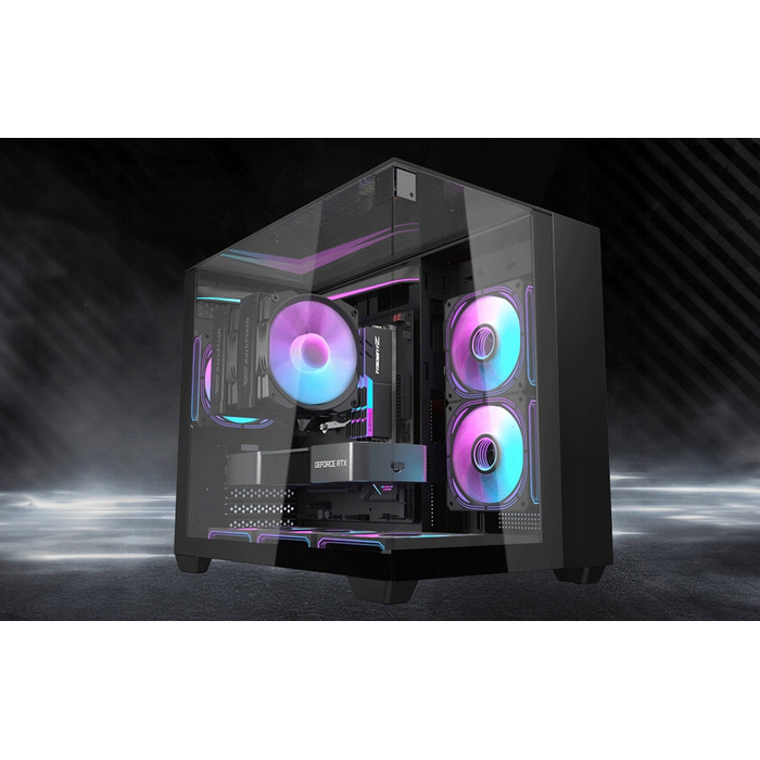 Корпус DarkFlash TH285M Midi Tower, чорний