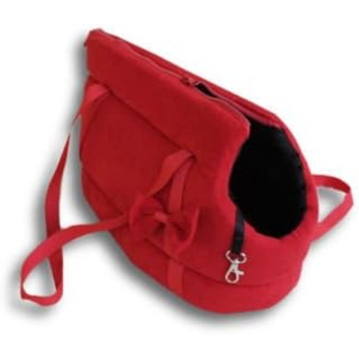 Сумочка для собак та котів Odolplusz Elegante, миється, червона, XS, S, M, L, для маленьких та середніх тварин