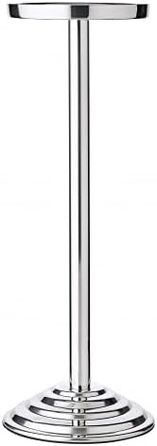 EDZARD Wine Cooler Valencia made of Stainless Steel - Bottle Cooler, Champagne Cooler including Stand - Drink Cooler for 1 Bottle - Bowl for Wine, Sparkling Wine & Ice Cubes - Hammered Wine Cooler with Handles