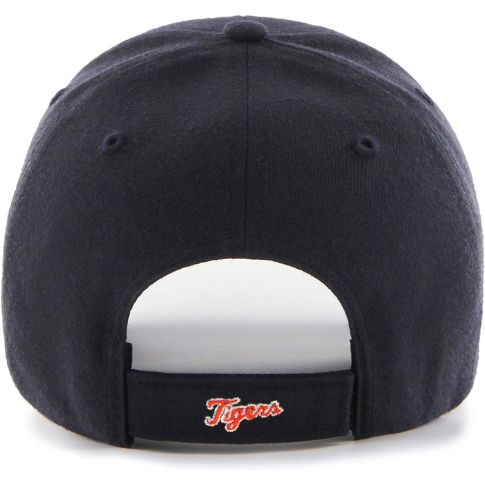 Кепка бейсболка 47 Brand Detroit Tigers MVP MLB, регульована, темно-синя