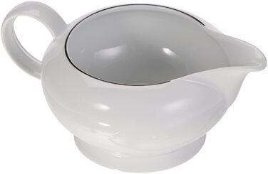 Соусник Seltmann Weiden Lido Black Line 0,5 л, фарфор, чорний