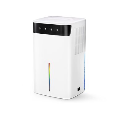 Електричний осушувач повітря 2600 мл з тихим режимом та підсвіткою, захист від замерзання. Ідеально для кухні/підвалу