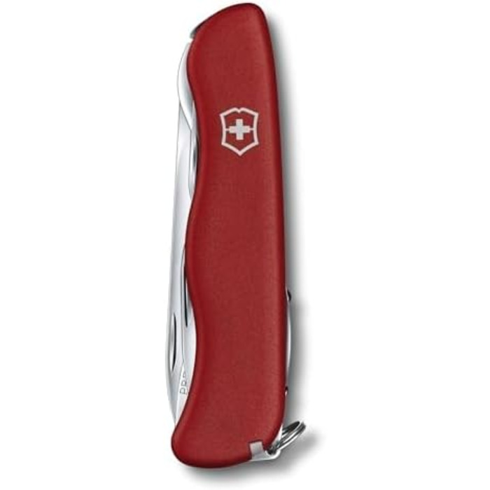 Мультитул Victorinox Picknicker - Швейцарський ніж, 11 функцій, червоний