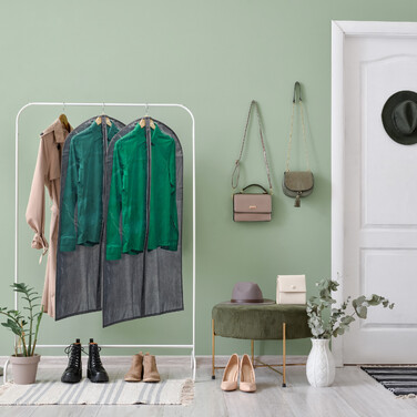 Relaxdays Clothes Storage Bags - 6 Pack, 135 x 60 cm