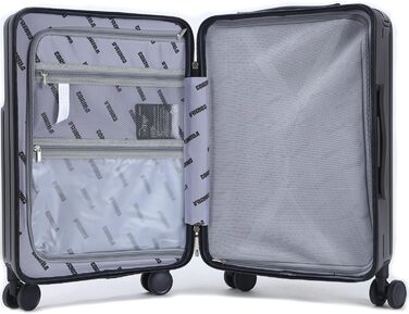 Чохол-валіза Hartschalen Gorilla для ділових поїздок з відділенням для ноутбука та TSA замком, чорний