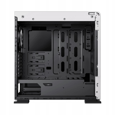 Ігровий корпус для ПК Tower ATX Midi White Coil, загартоване скло, USB