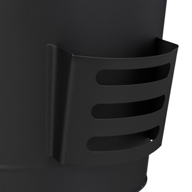 Relaxdays Ash Bucket with Lid and Scoop