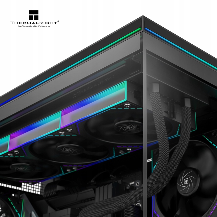 Корпус Thermalright TL-M10 Black, Midi Tower, чорний