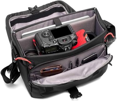 Сумка Manfrotto Advanced Shoulder Bag M III для дзеркальної та бездзеркальної камери з об'єктивом + дощовик