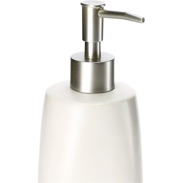 Дозатор мила KADAX: керамічний диспенсер для мила, мийного засобу та лосьйонів для ванної/кухні